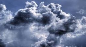 Perspectiva das nuvens