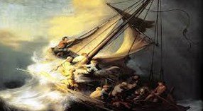 O Senhor Jesus na tempestade